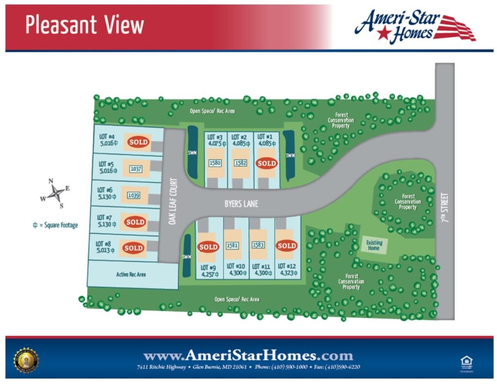 Point Pleasant in Glen Burnie, Maryland AmeriStar Homes