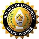 Builder of Integrity Award